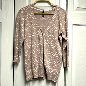 Cardigan Taupe Sz M